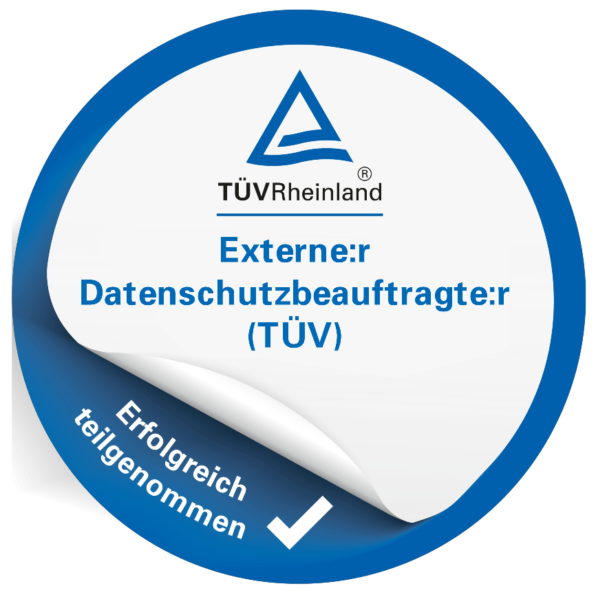 TÜV Siegel externer Datenschutzbeauftragter